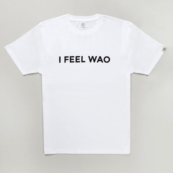 Maglia I Feel Wao in Cotone Organico