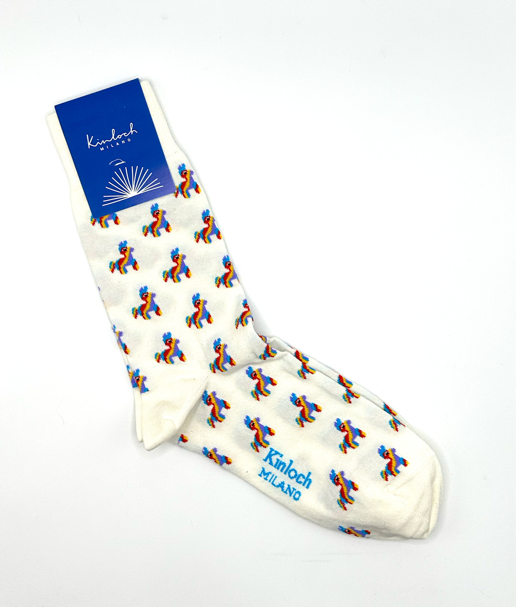 Calze-Unisex - unicornio-bc